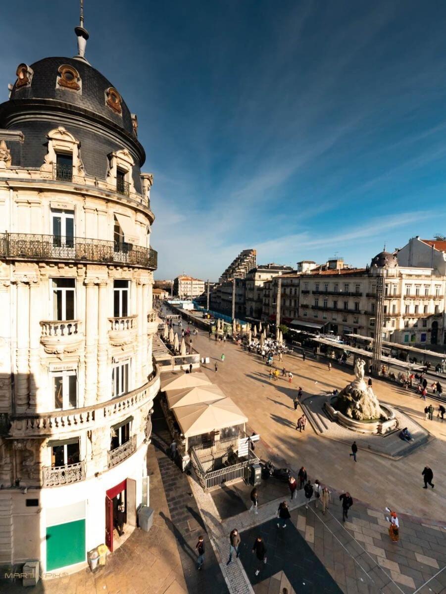 L'Atelier - Climatisation Et Vue Place De La Comedie Montpellier Exteriör bild