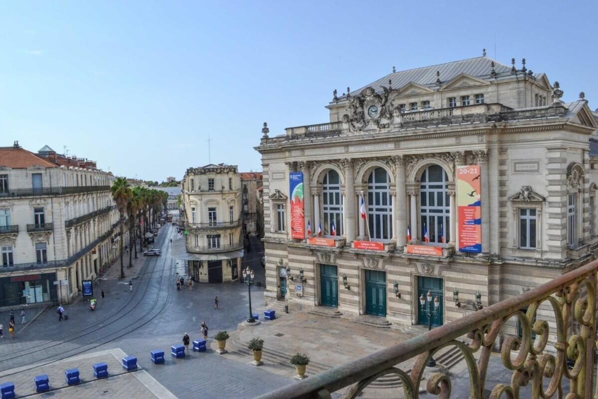 L'Atelier - Climatisation Et Vue Place De La Comedie Montpellier Exteriör bild
