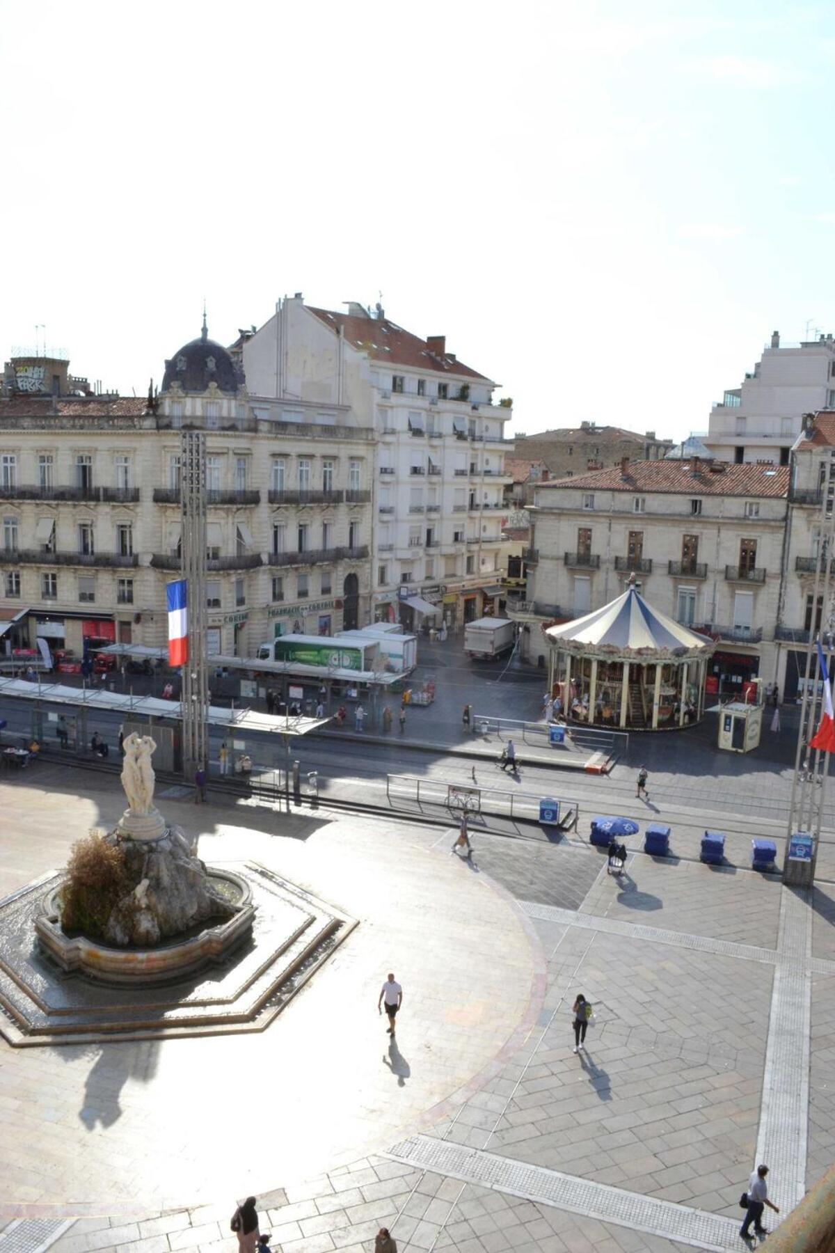 L'Atelier - Climatisation Et Vue Place De La Comedie Montpellier Exteriör bild